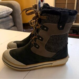 KEEN Hoodoo III Waterproof Hiking Boots Nubuck Lace Up Insulated Wool Gorpcore